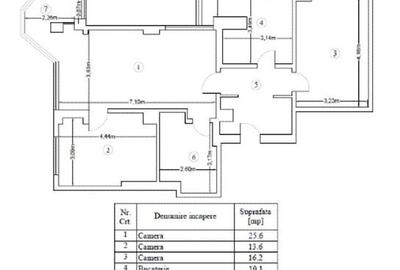 Apartament cu 3 camere semidecomandat, mobilat în Tineretului - 8