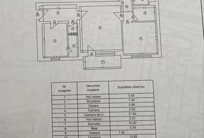Apartament 3 camere semidecomandat, 74mp, zona Tatarasi, Dispecer, Cod: 160929 - 8