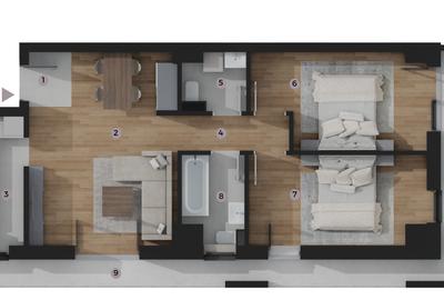 Apartament 3 Camere TIP B10, suprafață 582,95 m2, Zona Tatarasi-Venetia - 2