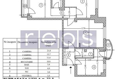 VANZARE 3 CAMERE SEMIDECOMANDAT - Mall Vitan - 14