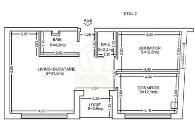 COM 0% Apartamente cu 3 camere, loc de parcare, lift | Simion Barnutiu - 11