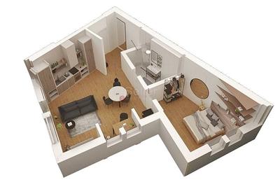 Apartament in Bloc Tip Vila - 7