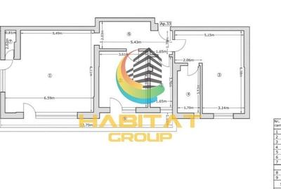 Pallady 3 camere decom. 100 mp + terasa 32 mp GATA DE MUTARE - 2