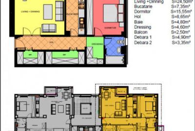 Apartament cu 2 camere decomandat în Lupeni - 7