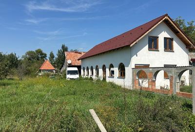 Vand casa singur in curte - P+M - teren 3000 mp - Marpod - 1