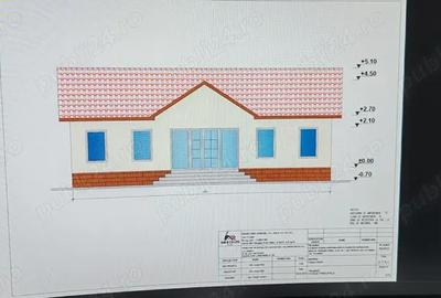 Casă cu 4 camere cu Teren 1000 Mp în Moșneni - 1