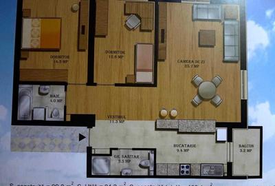 Apartament cu 3 camere decomandat în Văcăresti - 2
