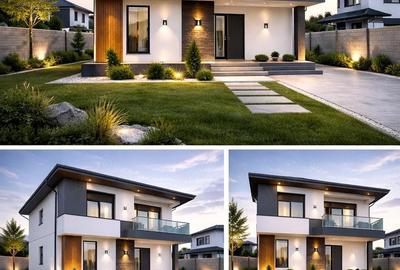 Casă cu 4 camere cu Teren 411 Mp în Berceni