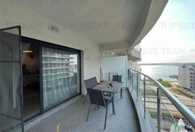 Studio 50m de plaja , mobilat utilat,lux, modern, 46mp, toate utilitatile vedere la Marea Neagra si - 16