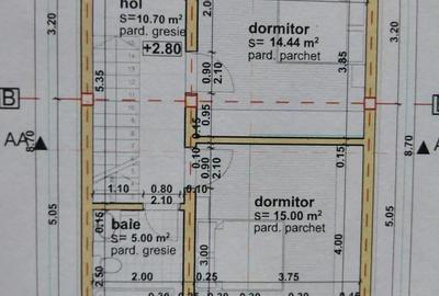 Casă cu 3 camere cu Teren 260 Mp în Central