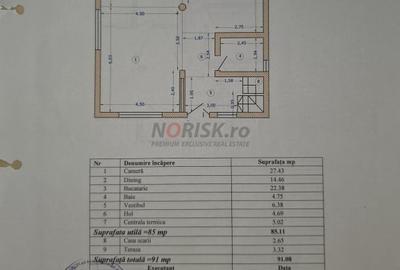 Casă individuală cu 4 camere cu Canalizare în Domnești - 13