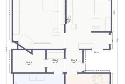 Str. Dorna  10, 3 camere, etaj 3 SM 440238 Str. Dorna  10, 3 camere, etaj 3 SM 440238 - 5