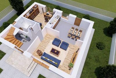 Casă cu 4 camere în Ciritei - 5