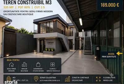 Teren de 335 mp, în Colentina
