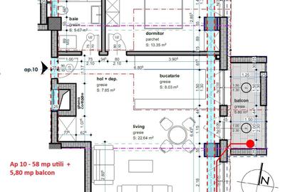 Apartament cu 4 camere decomandat în Șagului - 11