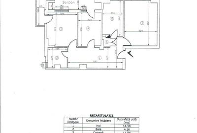 Apartament cu 3 camere în Dacia - 13