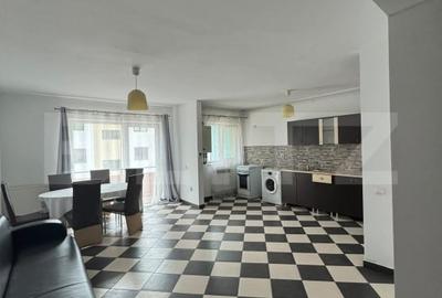 Apartament cu 2 camere semidecomandat, mobilat în Florești