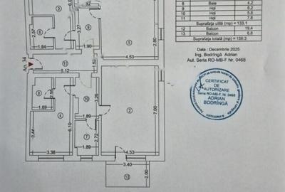 Apartament cu 4 camere în Central