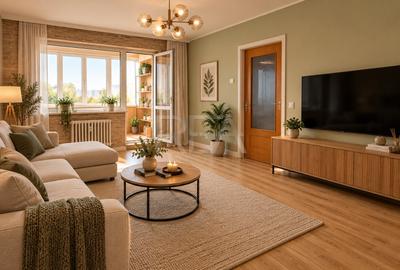 Apartament cu 2 camere decomandat în Titan