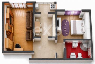 Apartament cu 2 camere decomandat în Lipovei - 13