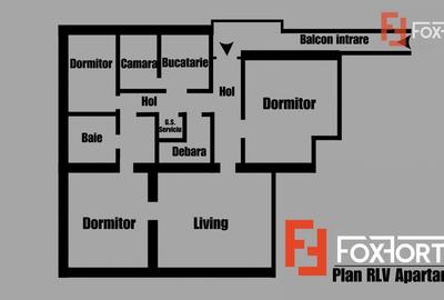 Apartament cu 4 camere circular, mobilat în Central - 8
