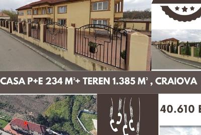 Casă individuală cu 6 camere cu Teren 1385 Mp în Nisipului