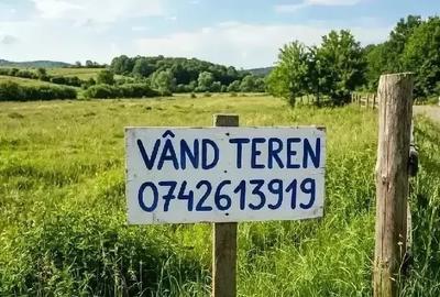 Teren de 6100 mp, în Lugojel