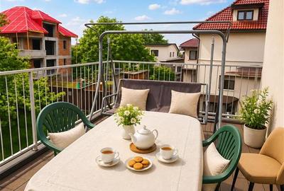 Apartament cu 2 camere decomandat, mobilat în Tractorul - 1