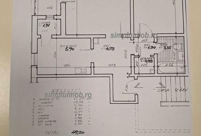 Apartament cu 2 camere decomandat în Dristor - 1