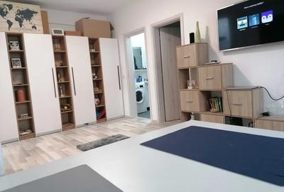 Apartament cu 2 camere semidecomandat, mobilat în Popas Păcurari