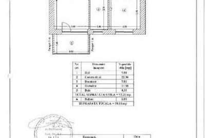 Apartament cu 2 camere semidecomandat, mobilat în Domenii - 9