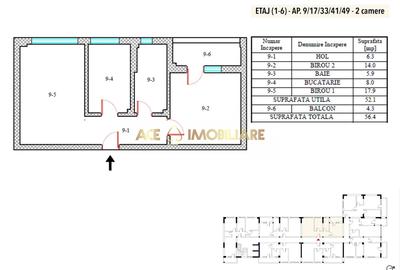 Apartament cu 2 camere decomandat în Berceni - 2