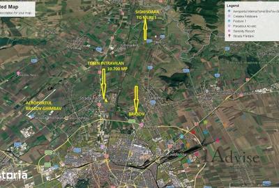 Teren de 10700 mp, în Stupini