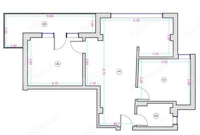 Apartament cu 3 camere semidecomandat în Grigorescu - 1
