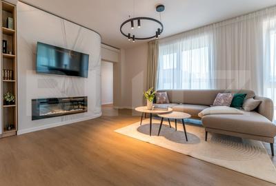 Apartament cu 3 camere semidecomandat, mobilat în Zorilor