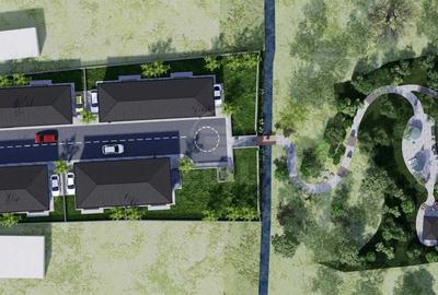 Duplex cu 4 camere cu Teren 286 Mp în Florești - 2