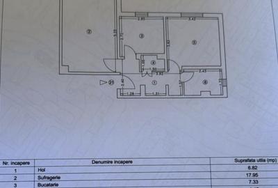 Apartament cu 2 camere decomandat în Inel II