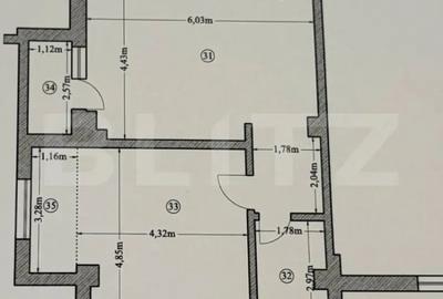 Apartament cu 2 camere în Central