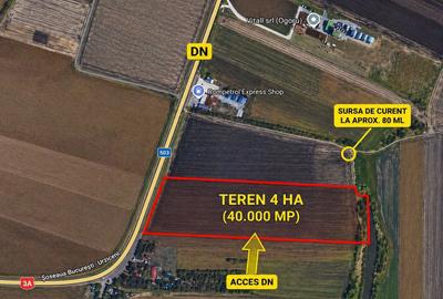 Teren de 40000 mp, în Dor Mărunt - 2
