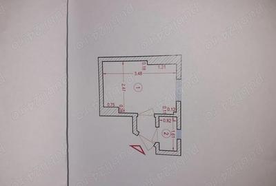 Garsonieră decomandată în Central - 1