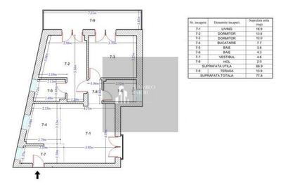 Apartament cu 3 camere decomandat în Drumul Găzarului - 3
