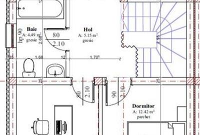 Casă cu 5 camere cu Canalizare în Aeroport - 2