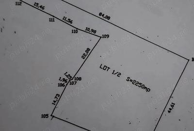 Teren de 2200 mp, în Lacu Dulce - 1