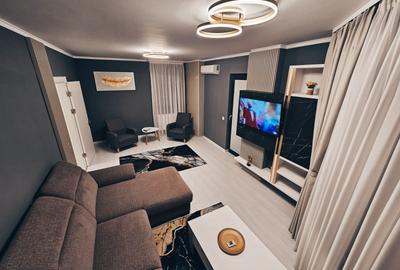 Apartament cu 3 camere decomandat, mobilat în Exercițiu