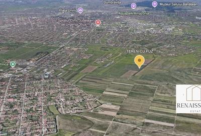 Giroc Teren 31 Hectare cu PUZ | Destinatie Mixta - Blocuri max P+5+R - 1