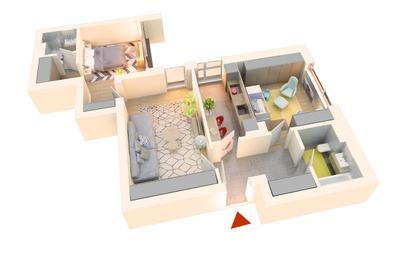 Apartament cu 3 camere semidecomandat în Străulești - 8