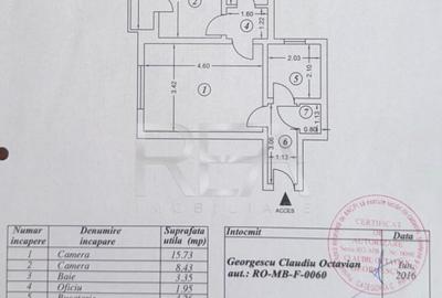 Apartament 2 camere | Centrala prorie | Proaspat renovat Apartament 2 camere | Centrala prorie | Proaspat renovat - 14