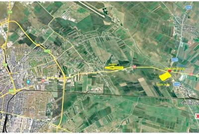 Teren Construcții intravilan de 112600 mp, în Exterior Nord - 1
