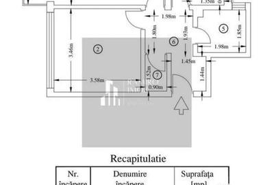 Apartament cu 2 camere decomandat în Giurgiului - 8