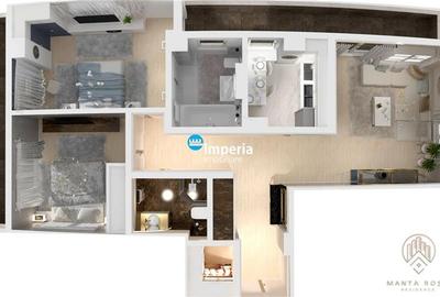 Apartamente noi FINALIZATE, 3 camere D, Poitiers-Continental - 16